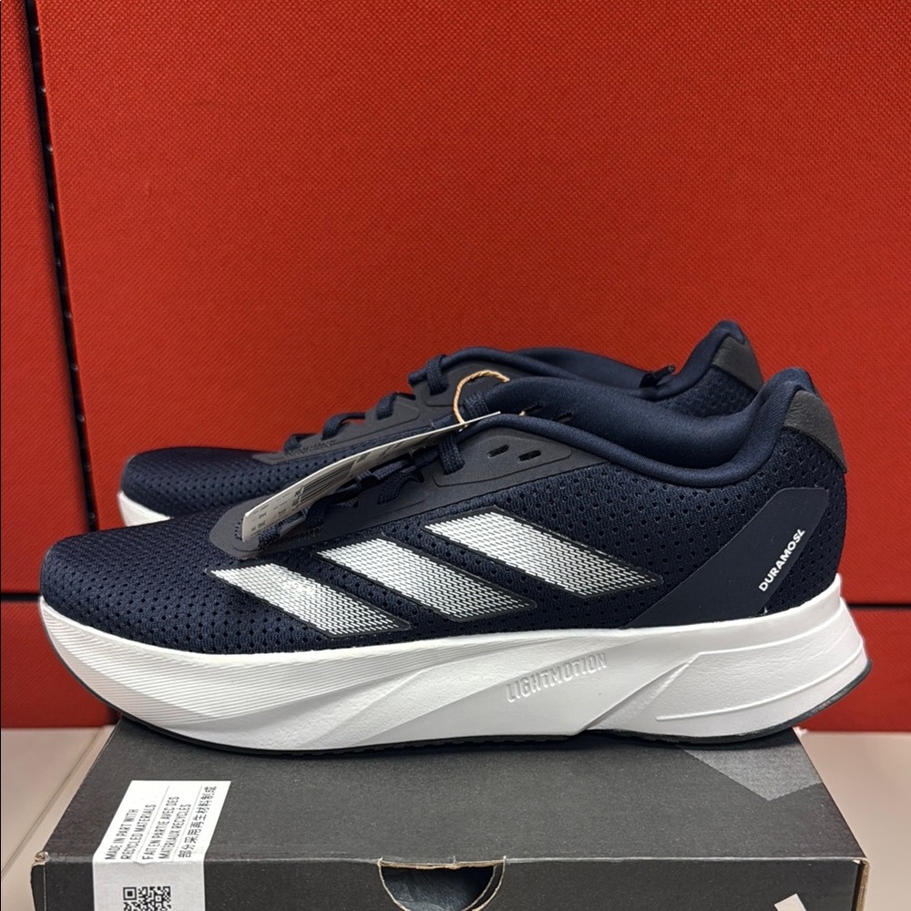 Adidas Navy and White Sneakers Durango SLm style IE9690 us 6.5